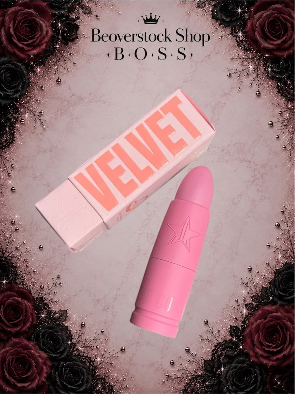 New Jeffree Star Cosmetics Velvet Trap Lipstick – Orange Prick (Full Size 4g)